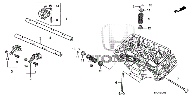 ENGINE/VALVE - ROCKER ARM (RR.) (3) for 2010 Honda ODYSSEY #1