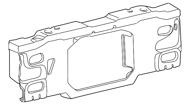 1FDA-53-100 Деталь RADIATOR SUPPORT