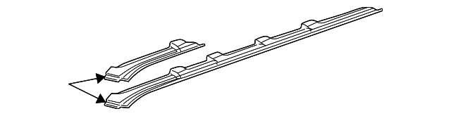 15283489 Деталь OUTER RAIL, LEFT