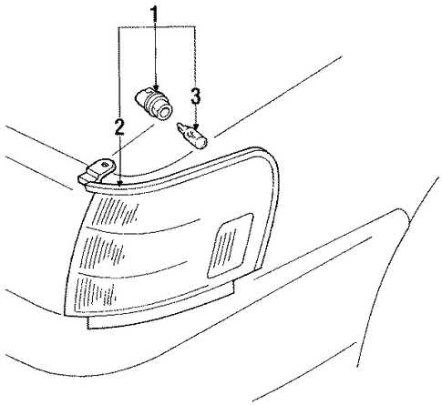 Cressida PARK & SIDE MARKER LAMPS