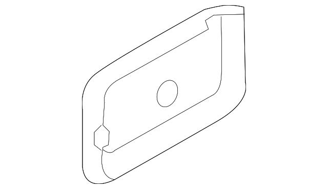 19316984 Деталь HANDLE, INSIDE BEZEL, RIGHT