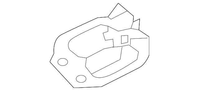 19316968 Деталь LOWER LATCH, RIGHT