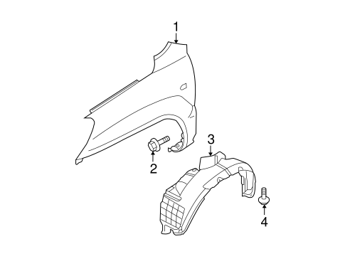 Sportage FENDER & COMPONENTS
