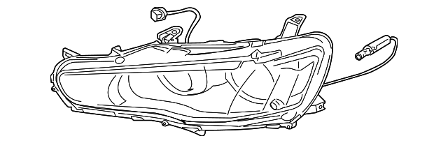 8301B079 Деталь COMPOSITE HEADLAMP