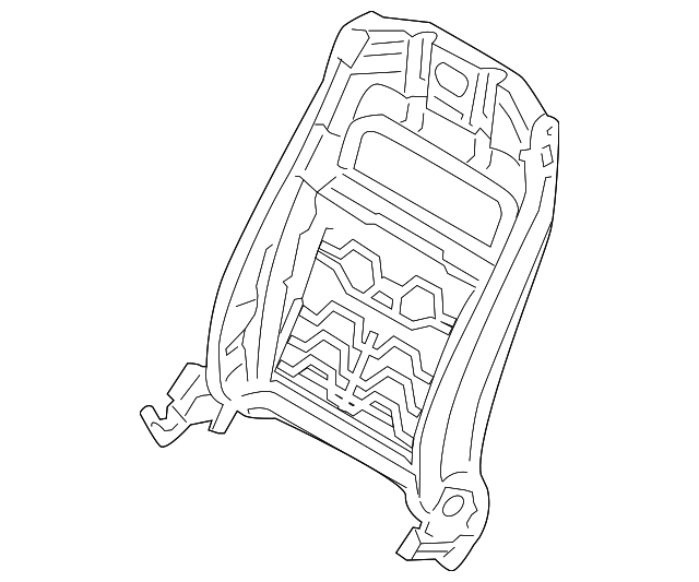88410-2T030 Деталь SEAT BACK FRAME