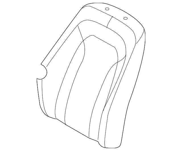 88480-2T130AK8 Деталь SEAT BACK COVER