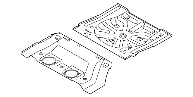 G4512-1AAMA Деталь FLOOR PAN ASSY
