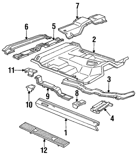 B2300 FLOOR & ROCKER