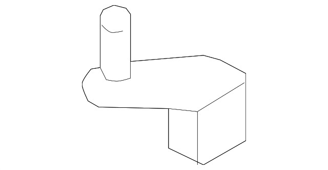 8V6Z-8A193-A Деталь RADIATOR UPPER BRACKET, LEFT