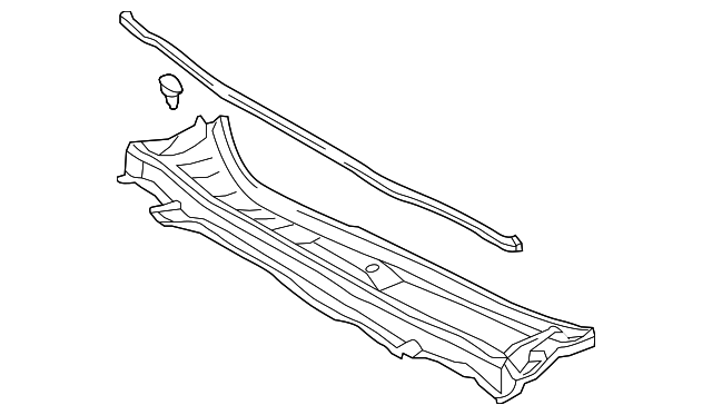 55708-33190 COWL GRILLE