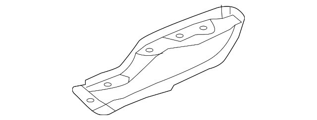 55724-33090 GUSSET, LEFT