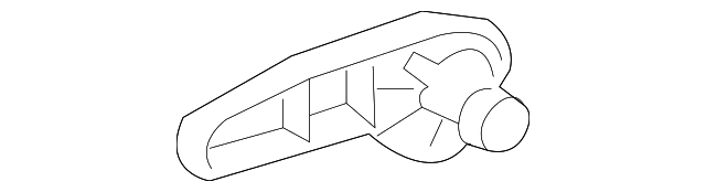 1XS94LC5AA Деталь RECLINE HANDLE, RIGHT
