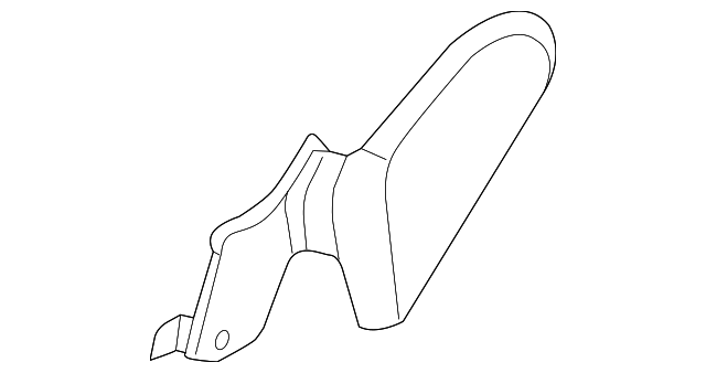 1XS82LU5AE Деталь INNER COVER, RIGHT