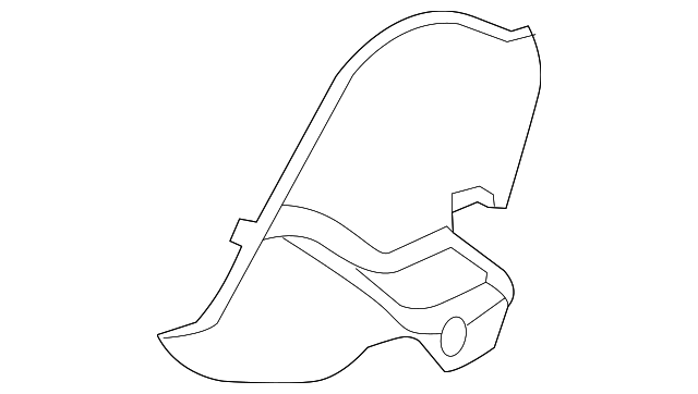 1XW38LC5AB Деталь SHIELD, RIGHT