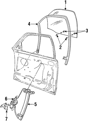 Crown Victoria FRONT DOOR 3