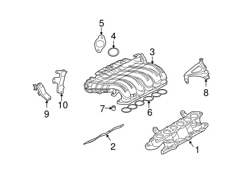 Endeavor ENGINE PARTS 3