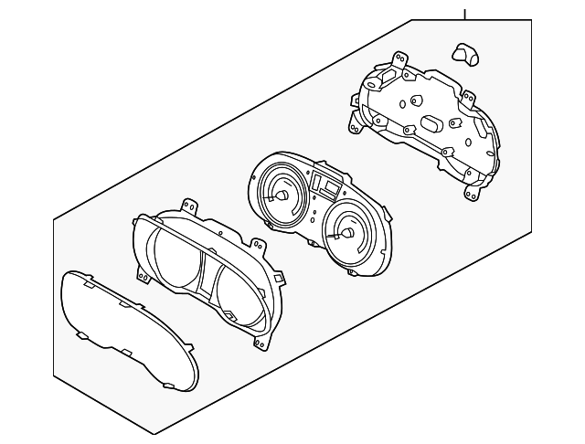 94001-1R030 Деталь INSTRUMENT CLUSTER
