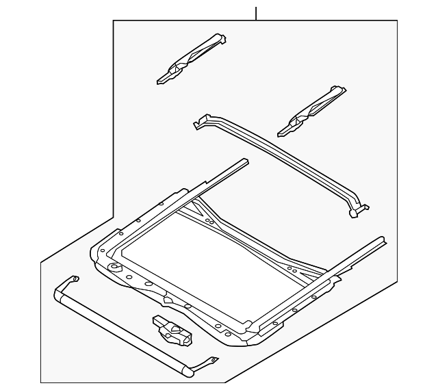 91306-1JA1A Деталь RAIL ASSY
