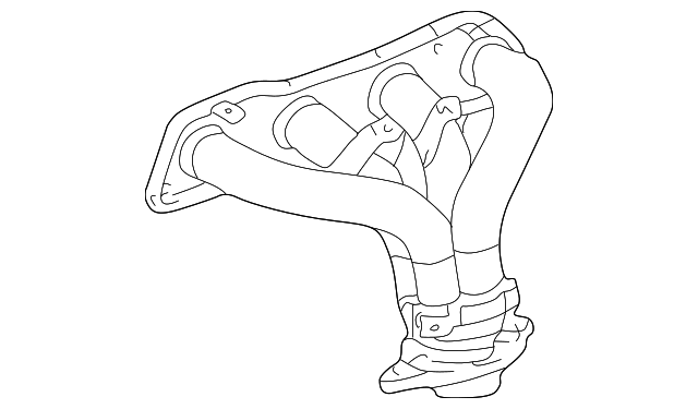 17104-22010 Деталь EXHAUST MANIFOLD
