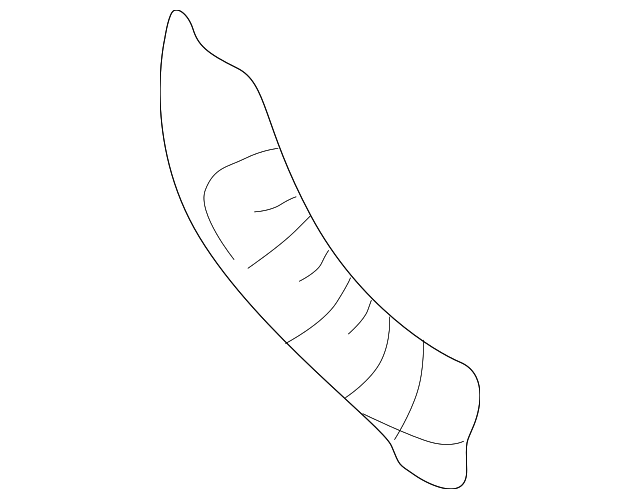 17521-0D010 Деталь FRONT PIPE HEAT SHIELD