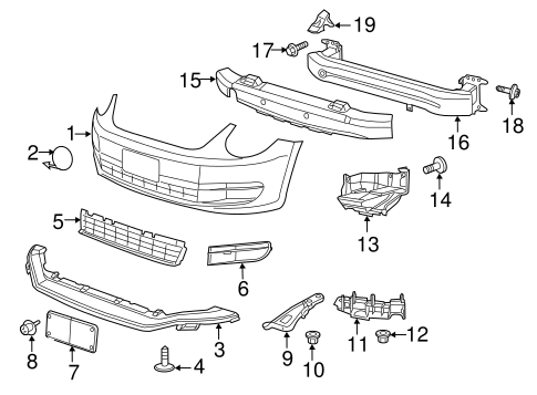 Beetle BUMPER & COMPONENTS - FRONT