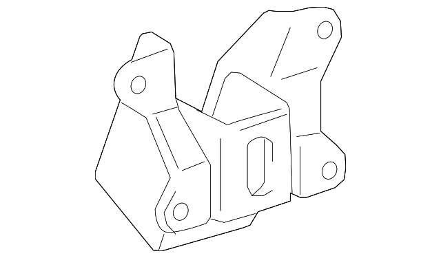 12311-31091 Деталь MOUNT BRACKET, RIGHT