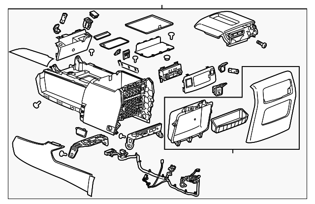 23337379 CONSOLE ASSY