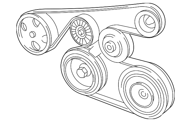 90080-91135-83 Деталь SERPENTINE BELT