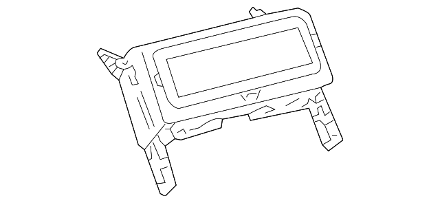 86602-0E020 Деталь DISPLAY UNIT