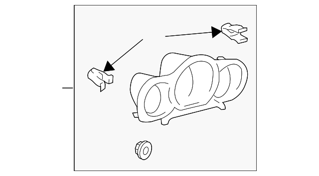 55404-48040 Деталь CLUSTER BEZEL
