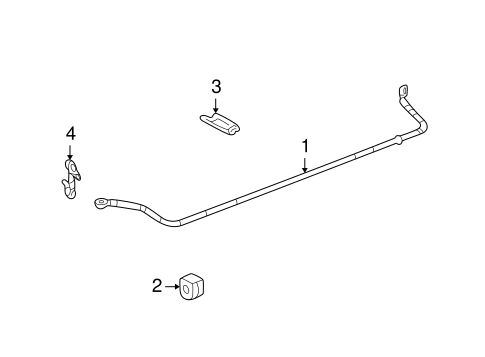 Uplander STABILIZER BAR & COMPONENTS