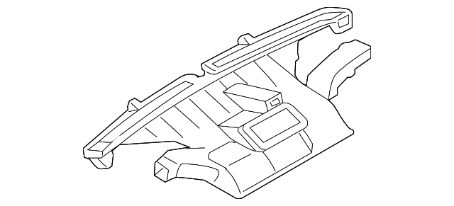 27800-1AA0A Деталь DEFROSTER NOZZLE