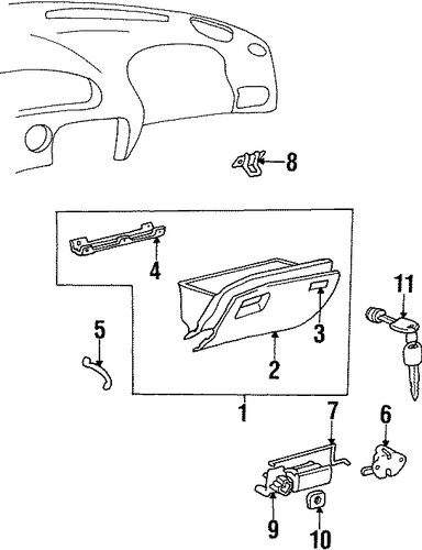 Sonata GLOVE BOX
