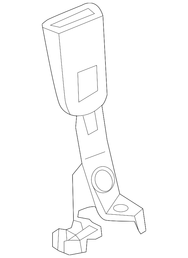 251-860-19-69-9051 Деталь BUCKLE, LEFT