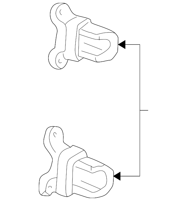 1L5Z-1022800-AA HINGE ASSY, LEFT