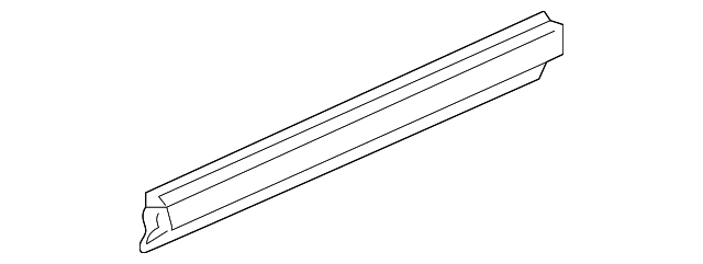 25701231 Деталь INNER W'STRIP, RIGHT