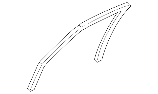25693546 Деталь WEATHERSTRIP, RIGHT