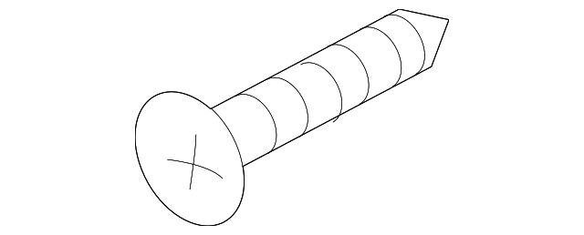 12493-06207E Деталь ROCKER MOLDING BOLT, RIGHT
