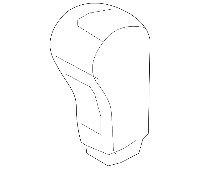 64720-2W100-RYN Деталь SHIFT KNOB