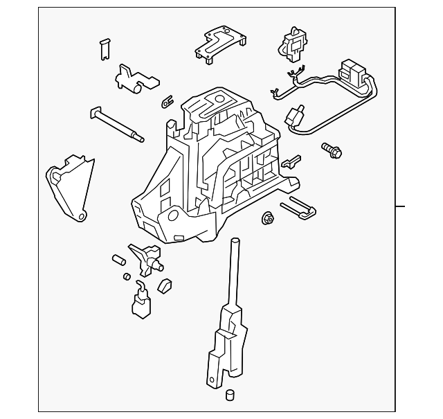 46700-2W120 Деталь SHIFTER ASSY