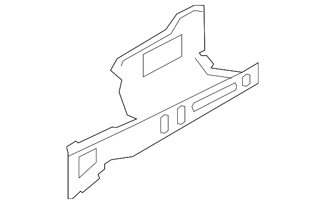 41-00-7-263-825 RAIL ASSY, LEFT