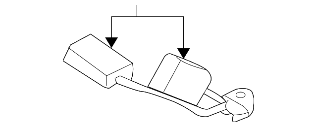 8P0-857-739-D-01C Деталь BUCKLE END