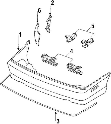 I-Mark REAR BUMPER