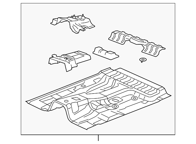 88980564 Деталь FLOOR PAN ASSY