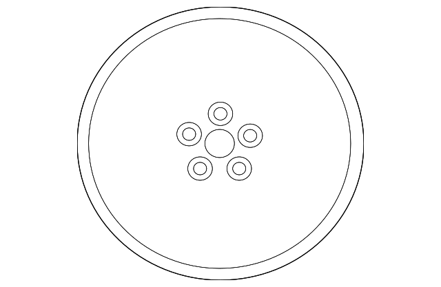 4250A734 Деталь WHEEL, ALLOY