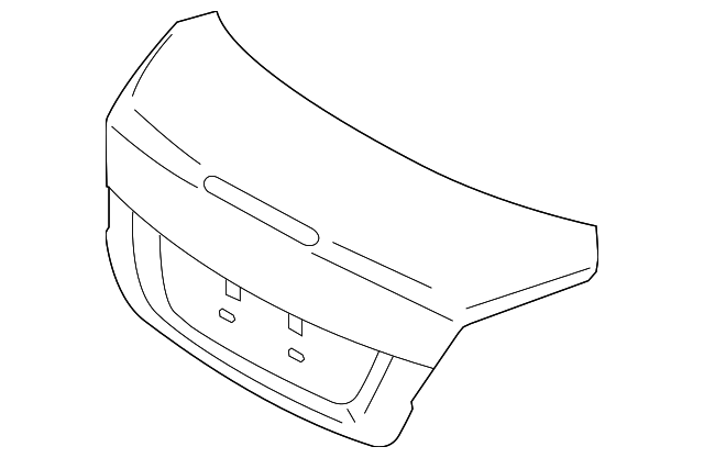 6570057821 Деталь TRUNK LID