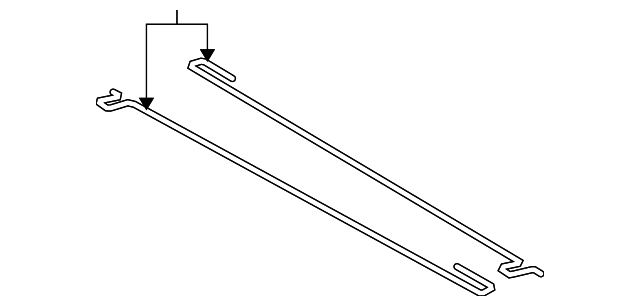 7283157L10 Деталь TORSION ROD, RIGHT