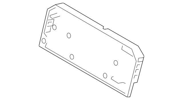 94363-1X000 REAR COVER