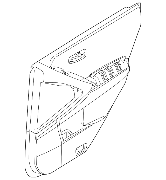82901-1SX5B Деталь DOOR TRIM PANEL, LEFT