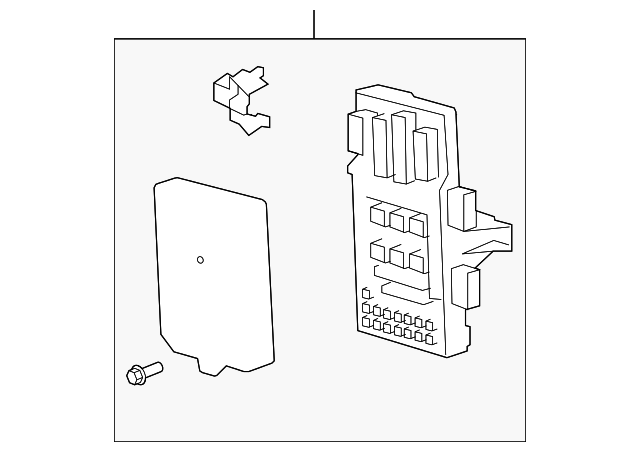 7L3Z-14A068-DA FUSE & RELAY BOX